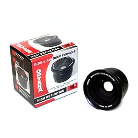 Opteka .35x HD� Super Wide Angle Panoramic Macro Fisheye Lens for Nikon D7000, D5100, D5000, D3100, D3000, D800, D700, D300, D200, D100, D90, D80, D70, D60, D50, D40, D40x, D4, D3, D2HS, D2XS, D3 Digital SLR Cameras