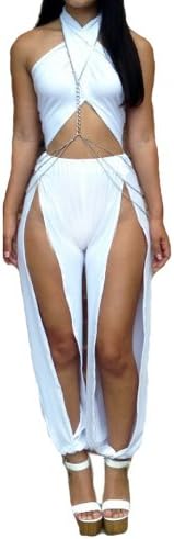 Women Bandage Jumpsuit Sleeveless Party Cocktail Evening Dress