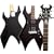 B.C. Rich Warlock with Widow Headstock Guitar, Onyx