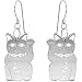 Black Little Lucky Cat Earrings