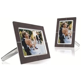Philips - Cadre photos num�rique - 9 pouces - fonction Album Intelligent - Gestionnaire cartes m�moires - orientation automatique - bois
