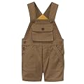 Genuine Kids from OshKosh William Brown Newborn Boys Twill Shortall - 3M