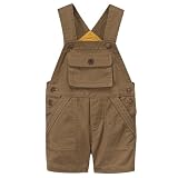 Genuine Kids from OshKosh William Brown Newborn Boys Twill Shortall - 3M