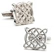 Celtic Knot Cufflinks - Religious and Zen Formal Wear - Cufflinks