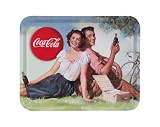 Platex - 104636918 - Plateau Stratifié Coca-Cola® - Couple - 46 x 36 cm