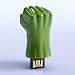 All Products : The AVENGERS Incredible Hulk Fist USB Flash Drive 8GB