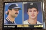 1993 Pinnacle Don Mattingly # 470 MLB Baseball Now and Then Card