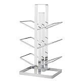 V-Wine Rack Tower - Iron/ Gray