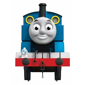 RoomMates RMK1832GM Thomas the Tank Engine Peel and Stick Giant Wall Decal with 3 Hooks: Home Improvement