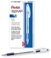 Pentel R.S.V.P. Ball Point Pen, 0.7 Millimeter Fine Tip, Blue Ink, Box of 12 (BK90-C)