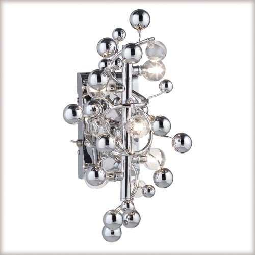 Paulmann 79489 Living Sfera Wandleuchte 5x10W G4 Chrom transparent 230V/12V Metall/Glas Preisvergleich