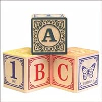 English Wooden Alphabet Blocks