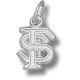 Florida State University Interlocked FS 3/8 Pendant (Silver)
