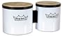 Remo Pretuned White Bongos
