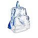 Eastsport Backpack, Clear/Blue, One Size