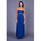 Blue Ruched Bodice Gowns by BCBG at BCBG MAX AZRIA