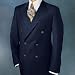 Apparel : Center Vent Double-Breasted Performance Travel Blazer