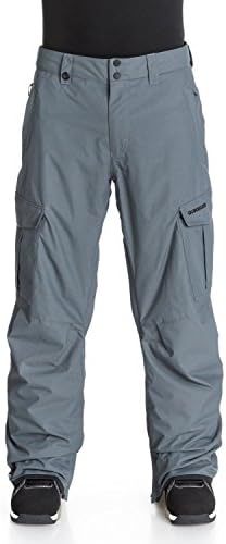 Quiksilver Snow Men's Mission Shell Pant, Iron Gate, Small