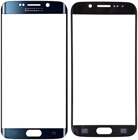 Original Front Outer Screen Glass Lens Replacement For Samsung Galaxy S6 Edge+ Plus G928 G928F G928P G928T G928A G928V (NO LCD and Digitizer) With Free Tools Kit ,Blue
