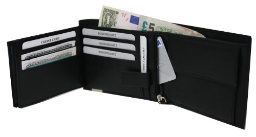 Bodenschatz Brieftasche Geldbörse schwarz