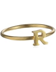 Dogeared "A~Z" Little Initial R Ring