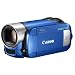 Canon LEGRIA FS 406 SD-Camcorder (SDXC/SDHC/SD-Slot, 37-fach optischer Zoom, 6,7 cm (2,7 Zoll) Display, bildstabilisiert) blau