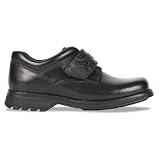 Hush Puppies Attack Junior Boys Black School Shoes 33657