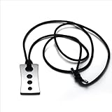Stunning Mens Razor Style Tungsten Pendant Trendy Chain - Free Shipping