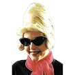 Theatre Costumes Accessory Wigs Bee Hive Wig Blonde 50s