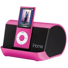 iHome iHM9PC Portable Stereo System for iPod, iPhone and MP3 Players iHome iHM9PC Portable Stereo System for iPod, iPhone and MP3 Players (Pink)
