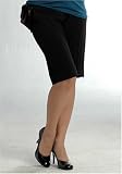 Women's Lauren Kiyomi Cuffed City Crops with Satin Sash (Maternity)