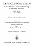 Key Elements: d4...d8-Elements / Schlüsselelemente: d4...d8-Elemente (Landolt-Börnstein: Numerical Data and Functional Relationships in Science and ... (Volume 7) (English and German Edition)