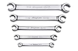 スナップオン  Snap-on ダブル フレアナットレンチ 5ピースセット インチサイズ 【並行輸入】 RXFS605B