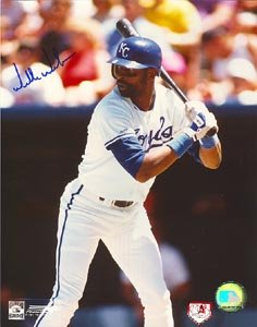 Willie Wilson Kansas City Royals Signed 8x10 Photo