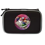 Nintendo DS Lite Black Carrying Case of Super Mario Bros. Mario and Luigi Shell Attack