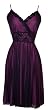 Beaded Mesh Pleated Slip Dress Junior Plus Size