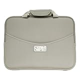 PC Treasures SlipIt Neoprene Case for 13-Inch MacBook (Gray/White)