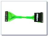 A. C. Ryan Mini Rounded Floppy Cable (15cm / 6inch / 1 Device / UV GREEN)