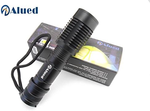 Alued® 1800 Lumen Cree XML T6 LED Flashligh 18650 3xaaa Torch 5 Modes Lamp Light Adjustable Aluminum Alloy (Flashlight Set)