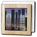 Perkins Designs Cities And Structures - Silicon City the geography of San Francisco California on a computer mother board - Tile Napkin Holders