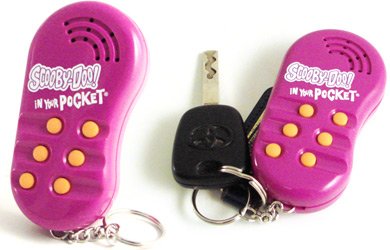 Scooby Doo In Your Pocket Voice Key Chain