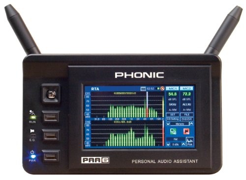 Phonic PAA6 Dual Channel Digital Audio Analyzer