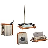 Bluestone Design Executive Walnut Wood Desk Set