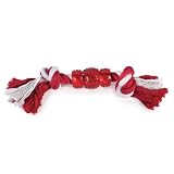Grriggles Rope N Rubber Bone Blue