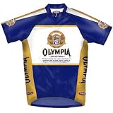 Primal Wear Men's Pabst Olympia Beer Short Sleeve Cycling Jersey - PBOLJ20M (XXL)