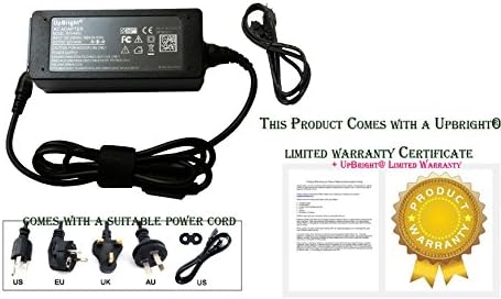 UpBright® NEW 19V AC / DC Adapter For Acer Aspire Switch 11 SW5-171 SW5-171P Series SW5-171P-82B3 NT.L6SAA.005 SW5-171-31U3 SW5-171-37VP SW5-171-86EE 2in1 Laptop Notebook PC 19VDC Power Supply Cord Cable PS Battery Charger Input: 100 - 240 VAC Worldwide Use Mains PSU