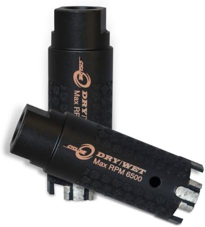 1-1/4" Cyclone DRY Core Drill Bit WITH SIDE PROTECTION