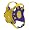 GOLD/PURPLE/GOLD