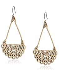 Lucky Brand "Tough Love" Openwork Chandelier Drop Earrings