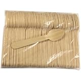 Perfect Stix Wooden Disposable Spoons 6" Length (pack of 100)